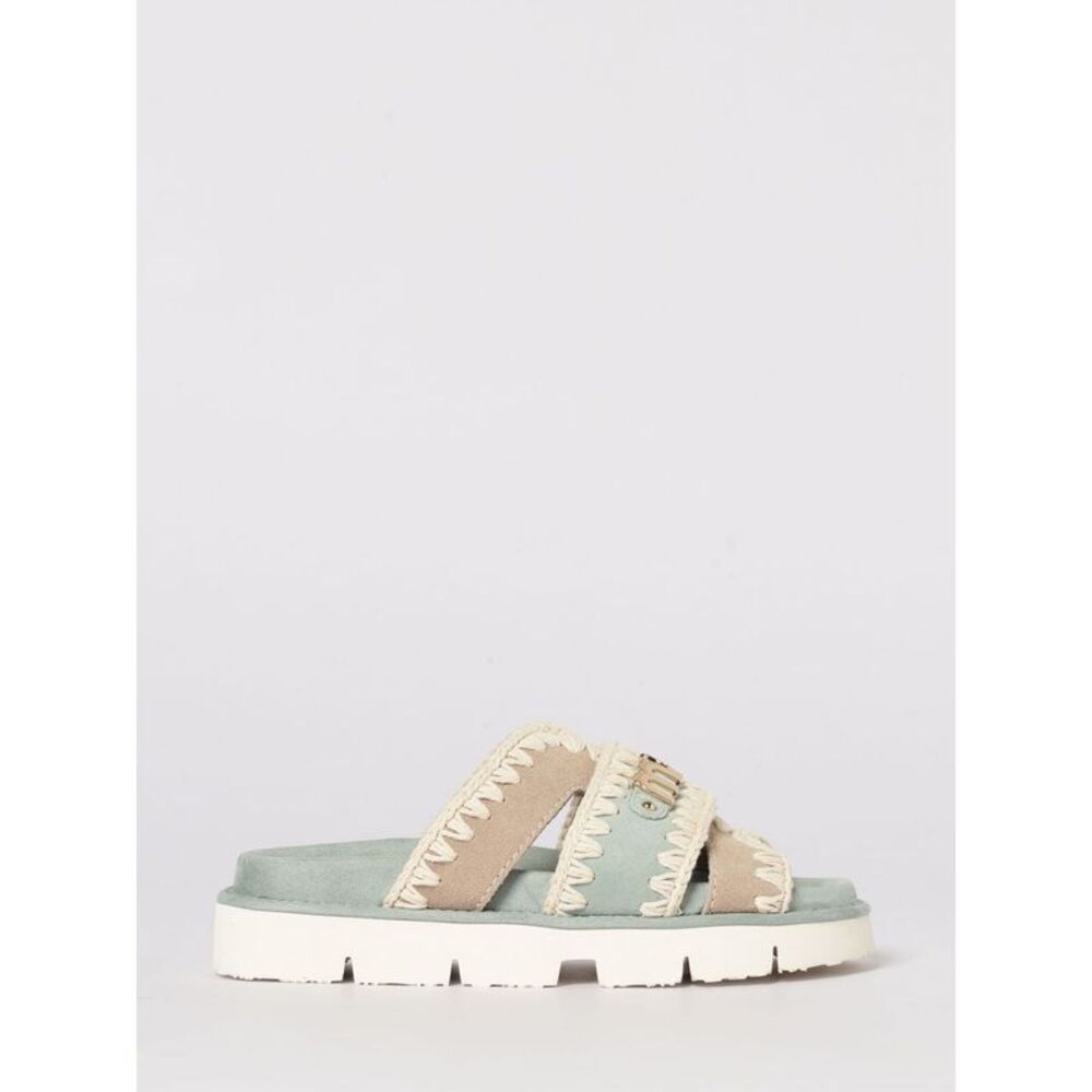 Mou Women Mou Bio Suede Sandal